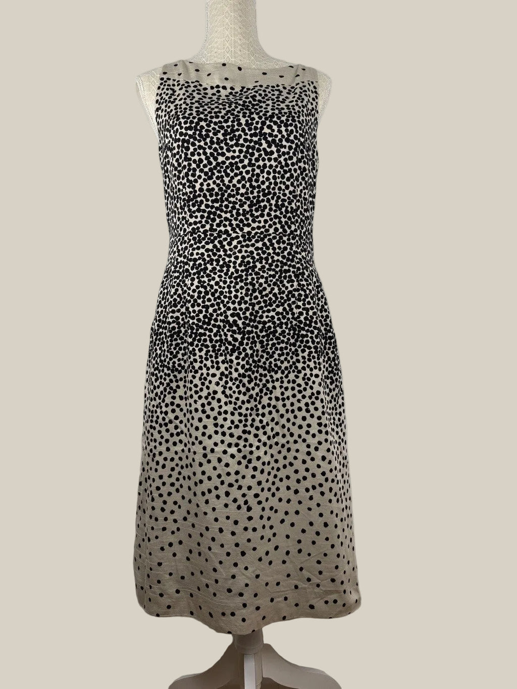 RENE LEZARD | Kleid | 40 |Schwarz, Creme