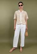 SANDRO PARIS | Spitzenbluse | Gr. 3 (DE 38)